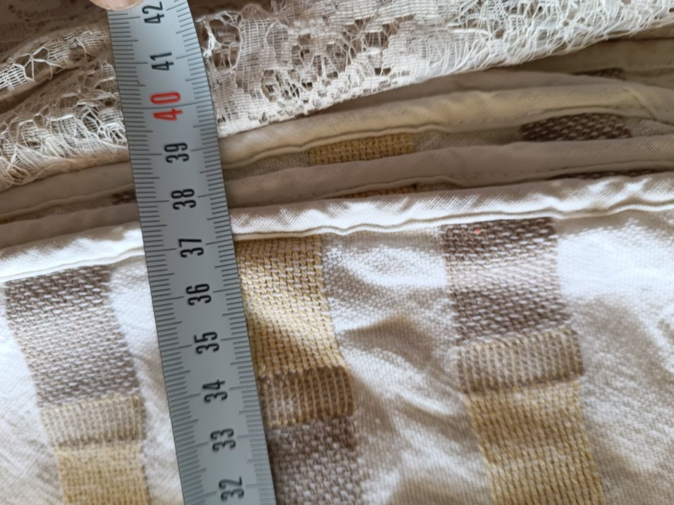 Bej Gri Desensiz Minder Kılıfı - Görsel 5