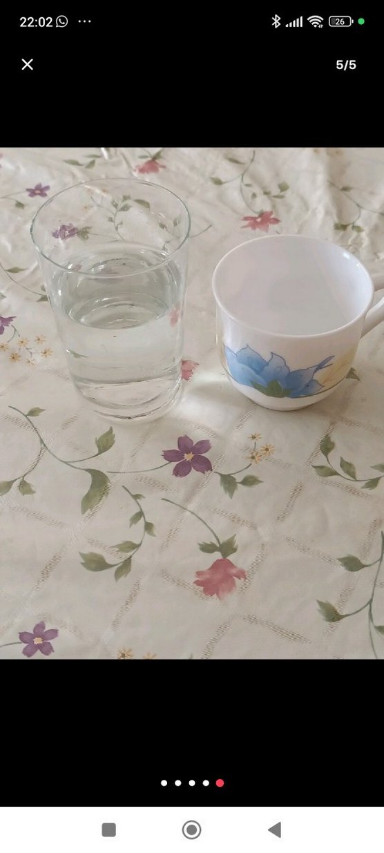 Pastel Desenli Beyaz Porselen Fincan Takımı - Görsel 5