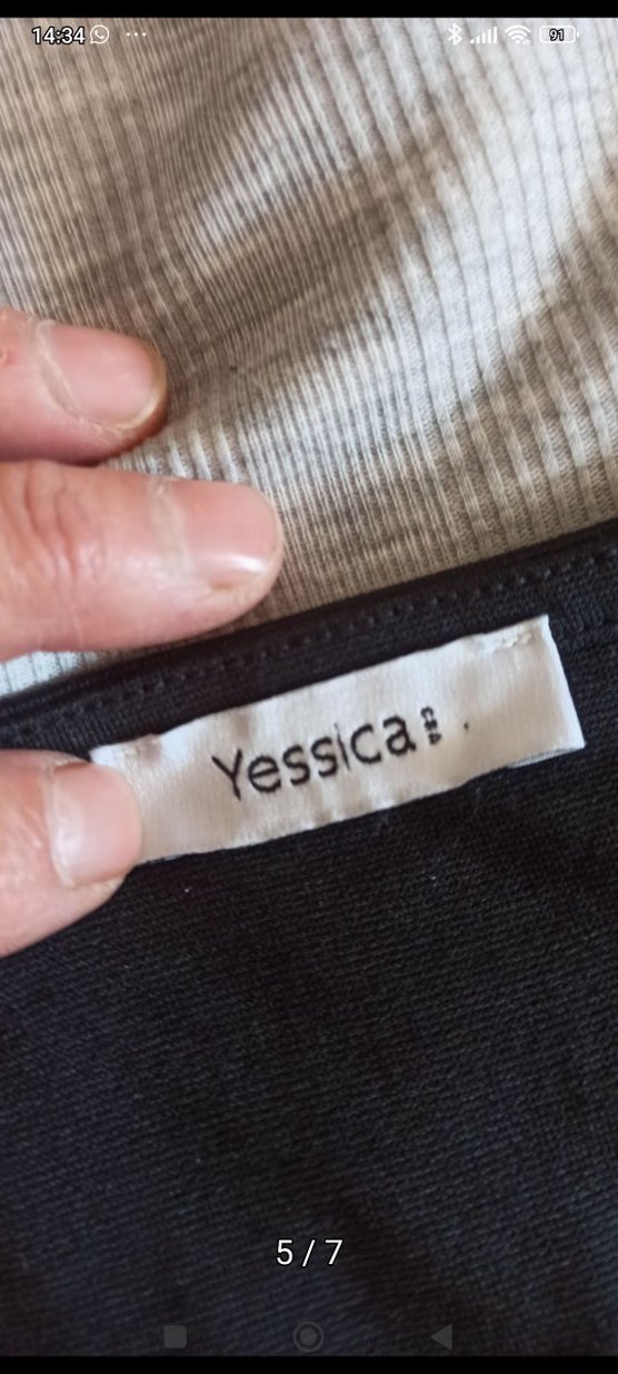 Siyah İşlemeli Boncuk Detaylı Uzun Elbise - Görsel 3