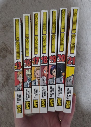 Kahramanlık Akademim Cilt 13-21 Manga Seti