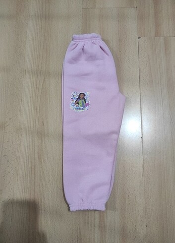 4 Yaş Beden 3 iplik şardonlu pembe eşofman altı.