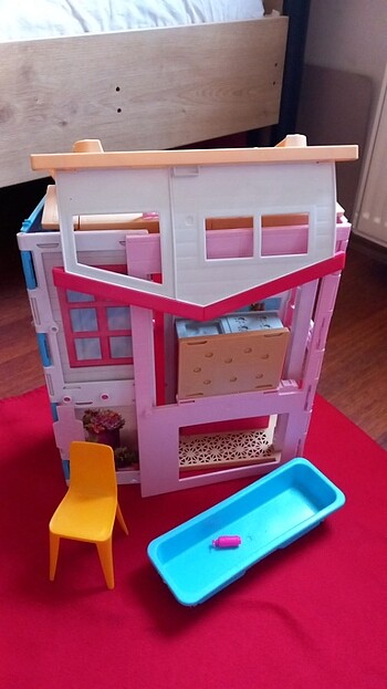  Beden Renk Barbie bebek evi