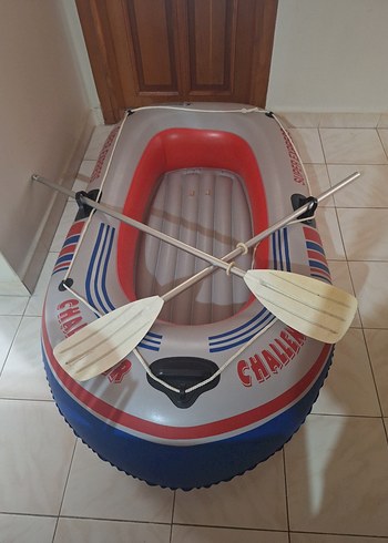 CHALLER Şişme Kürekli Beyaz Bot
