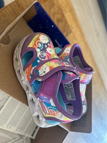 24 Beden mor Renk Skechers Sandalet