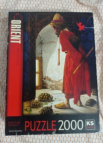 Kaplumbağa Terbiyecisi Puzzle 2000
