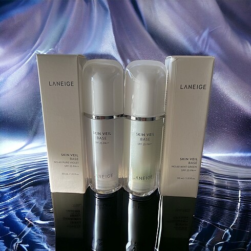 Laneige Laneıge Cilt Peçe Tananı Mor ve Yeşil 2 Kili Takım30+30 Ml Makya