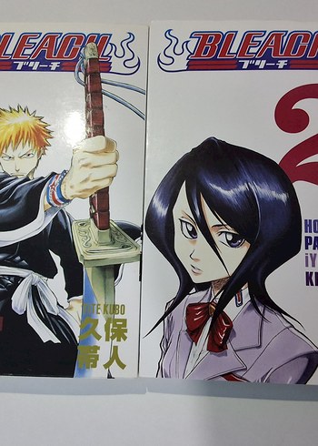 Bleach Manga Cilt 1 ve 2