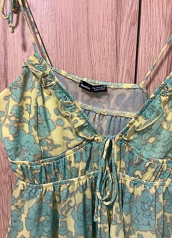 Bershka askılı bluz