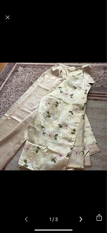 Saten pijama takımı