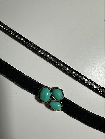 Diğer 2 adet choker kolye
