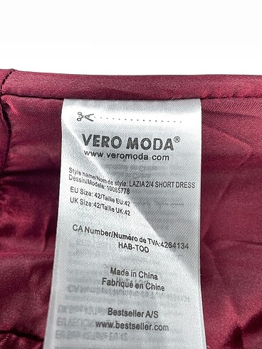 universal Beden bordo Renk Diğer Kısa Elbise %70 İndirimli.