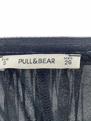 s Beden siyah Renk Pull and Bear Midi Etek %70 İndirimli.