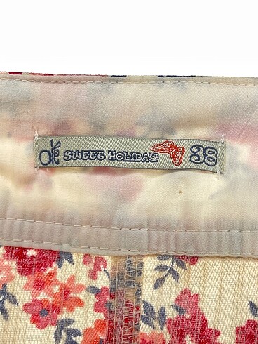 38 Beden çeşitli Renk Vintage Love Mini Etek %70 İndirimli.