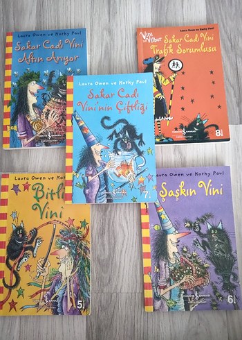Sakar Cadı Vini Çocuk Kitapları Seti