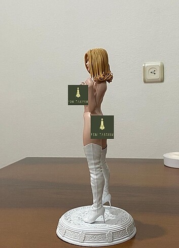  Beden Emma Frost 3d Figür