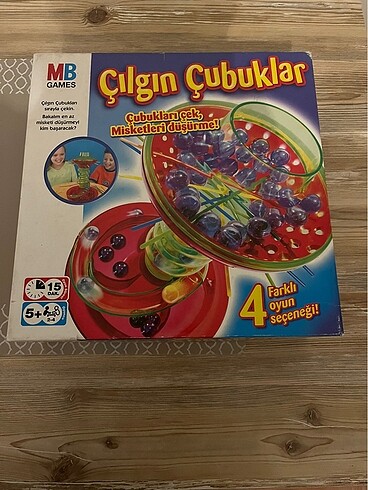 Diğer MB GAMES Çılgın Çubuklar Kutu Oyunu