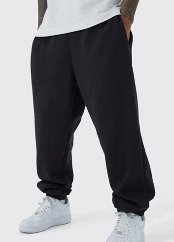Siyah basic jogger eşofman