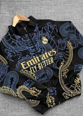 Emirates paraşüt ceket yağmurluk unisex