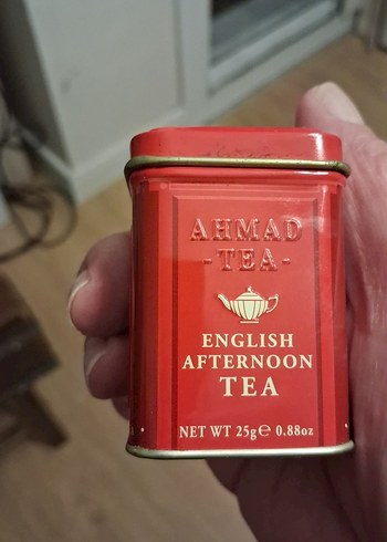 Beden kırmızı Renk Minyatür ingiliz Temalı Metal çay kutuları 6 cm