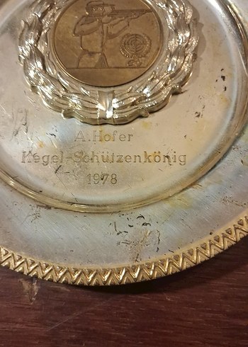 1978 Altın Vintage Rozet - Görsel 4