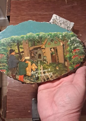 Doğal Ahşap Üzerine El Yapımı Tablo - Görsel 4