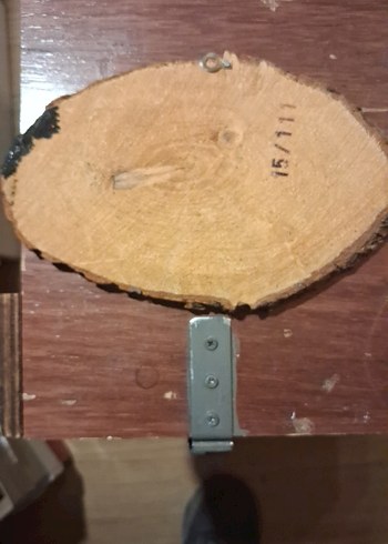 Doğal Ahşap Üzerine El Yapımı Tablo - Görsel 3