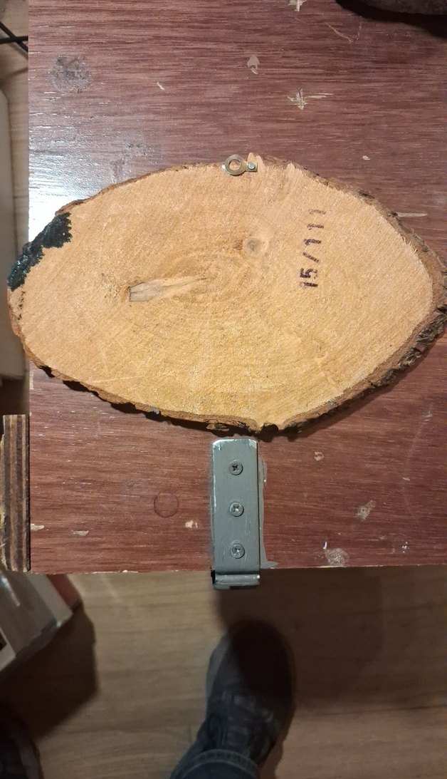 Doğal Ahşap Üzerine El Yapımı Tablo - Görsel 2