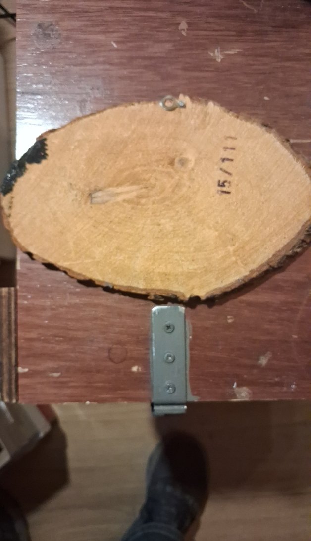 Doğal Ahşap Üzerine El Yapımı Tablo - Görsel 3