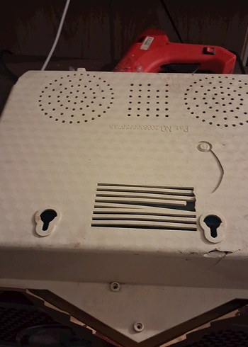 Renkli Işıklı Ev Tasarımlı Masa Saati - Görsel 4