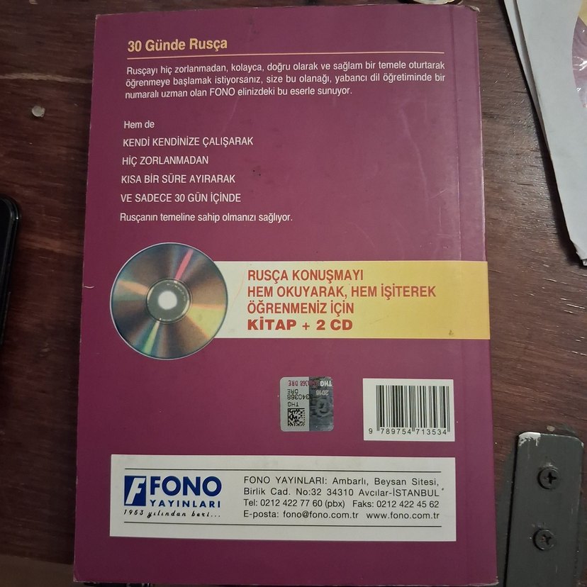 30 Günde Rusça Öğrenme Seti - Kitap + 2 CD - Görsel 2