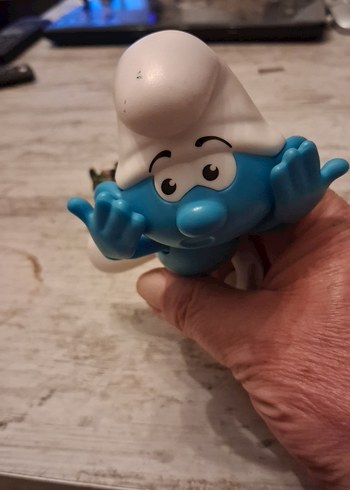 Pastel Mavi Aksiyon Figürü - Görsel 3