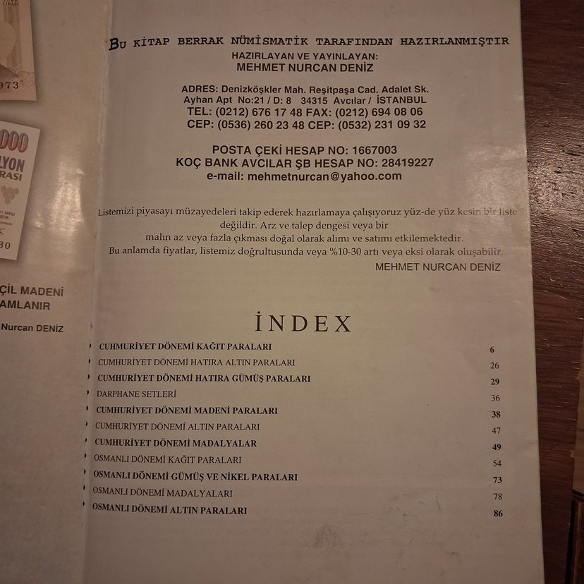 2005 Türkiye Cumhuriyeti Paraları katalog - Görsel 2