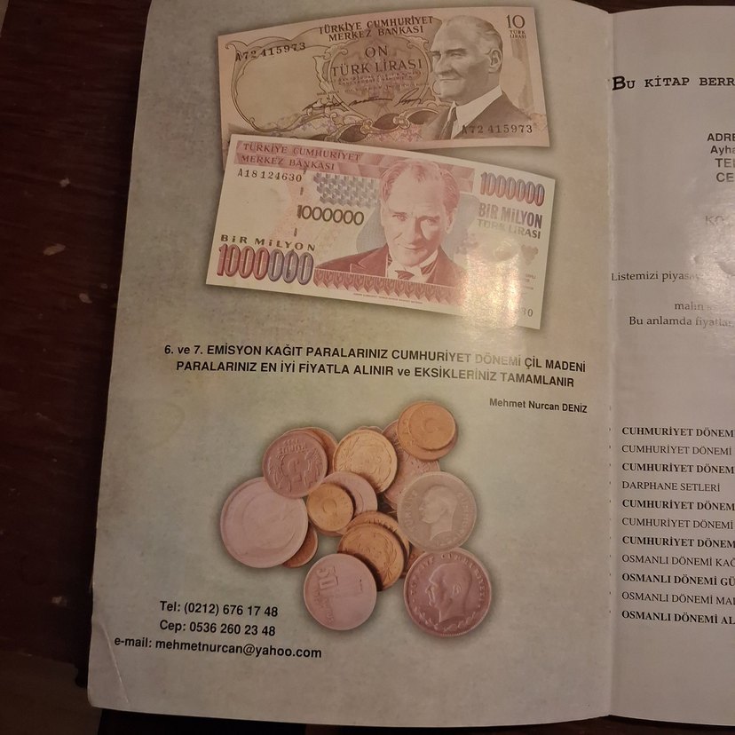 2005 Türkiye Cumhuriyeti Paraları katalog - Görsel 3