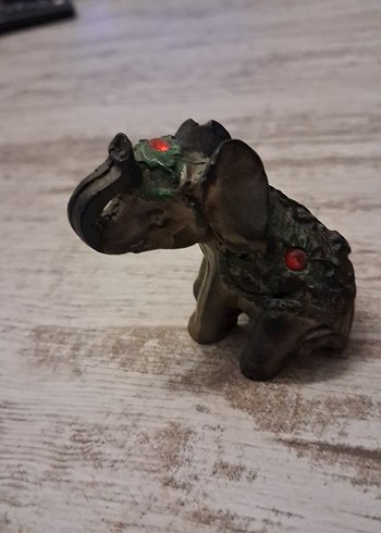 Kahverengi Mini Fil Biblo Seti - Görsel 4