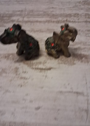 Kahverengi Mini Fil Biblo Seti - Görsel 5