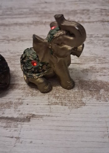 Kahverengi Mini Fil Biblo Seti - Görsel 3