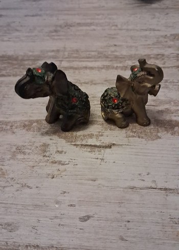 Kahverengi Mini Fil Biblo Seti - Görsel 2