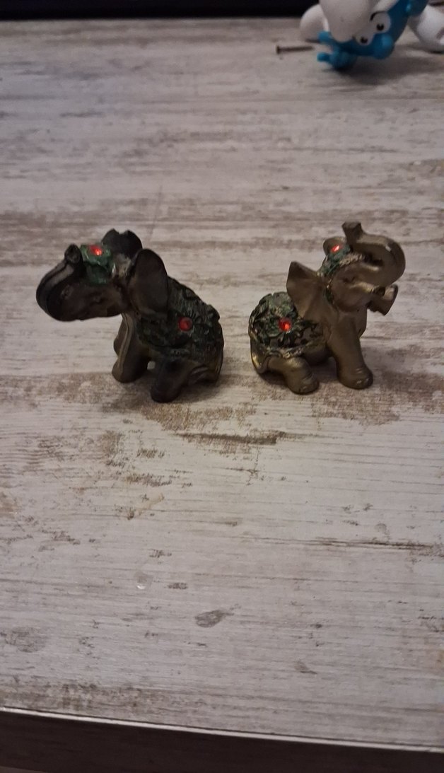 Kahverengi Mini Fil Biblo Seti - Görsel 2