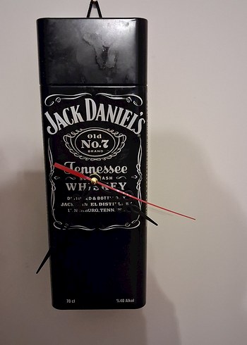 Jack Daniel's el yapımı saat - Görsel 6