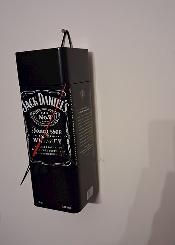Jack Daniel's el yapımı saat - Görsel 4