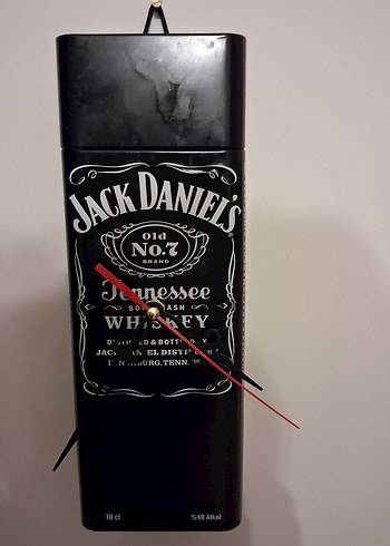 Jack Daniel's el yapımı saat - Görsel 2