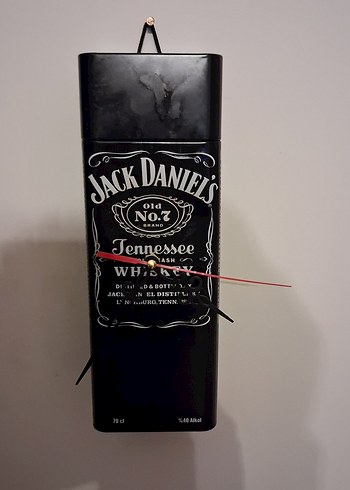 Jack Daniel's el yapımı saat - Görsel 7