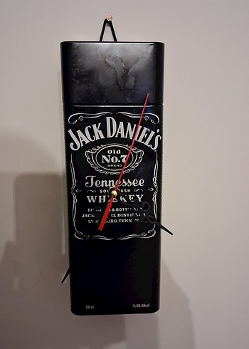 Jack Daniel's el yapımı saat - Görsel 3