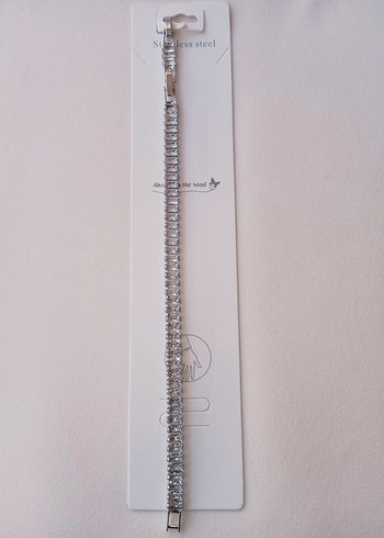 Günlük Kullanım Gri Suyolu Kadın Bileklik  - Görsel 2