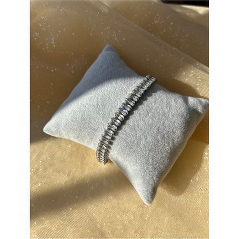 Günlük Kullanım Gri Suyolu Kadın Bileklik  - Görsel 4