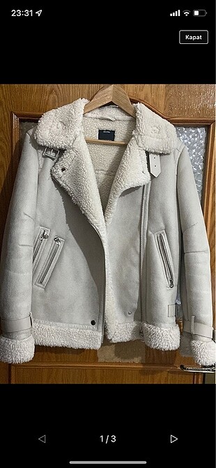 Bershka çift taraflı ceket