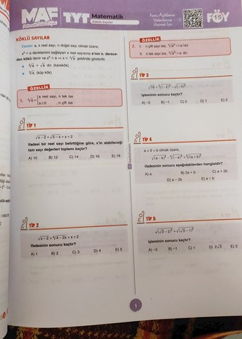 TYT 2023 Matematik Konu Anlatımı - Görsel 5