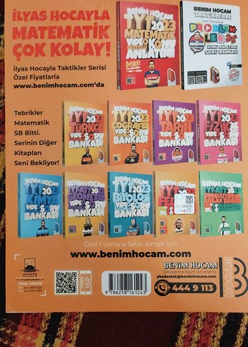 Benim Hocam TYT 2023 Matematik Soru Bankası - Görsel 8