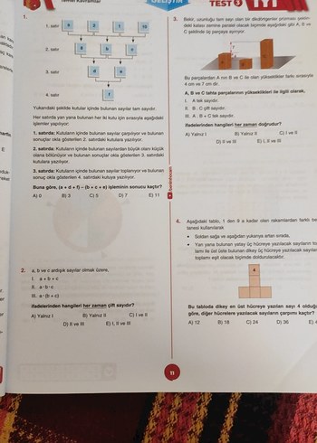 Benim Hocam TYT 2023 Matematik Soru Bankası - Görsel 7