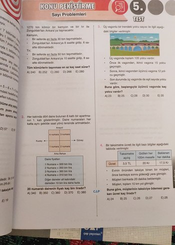 9. Sınıf Matematik 1,2,4,5 Fasikül - Görsel 6